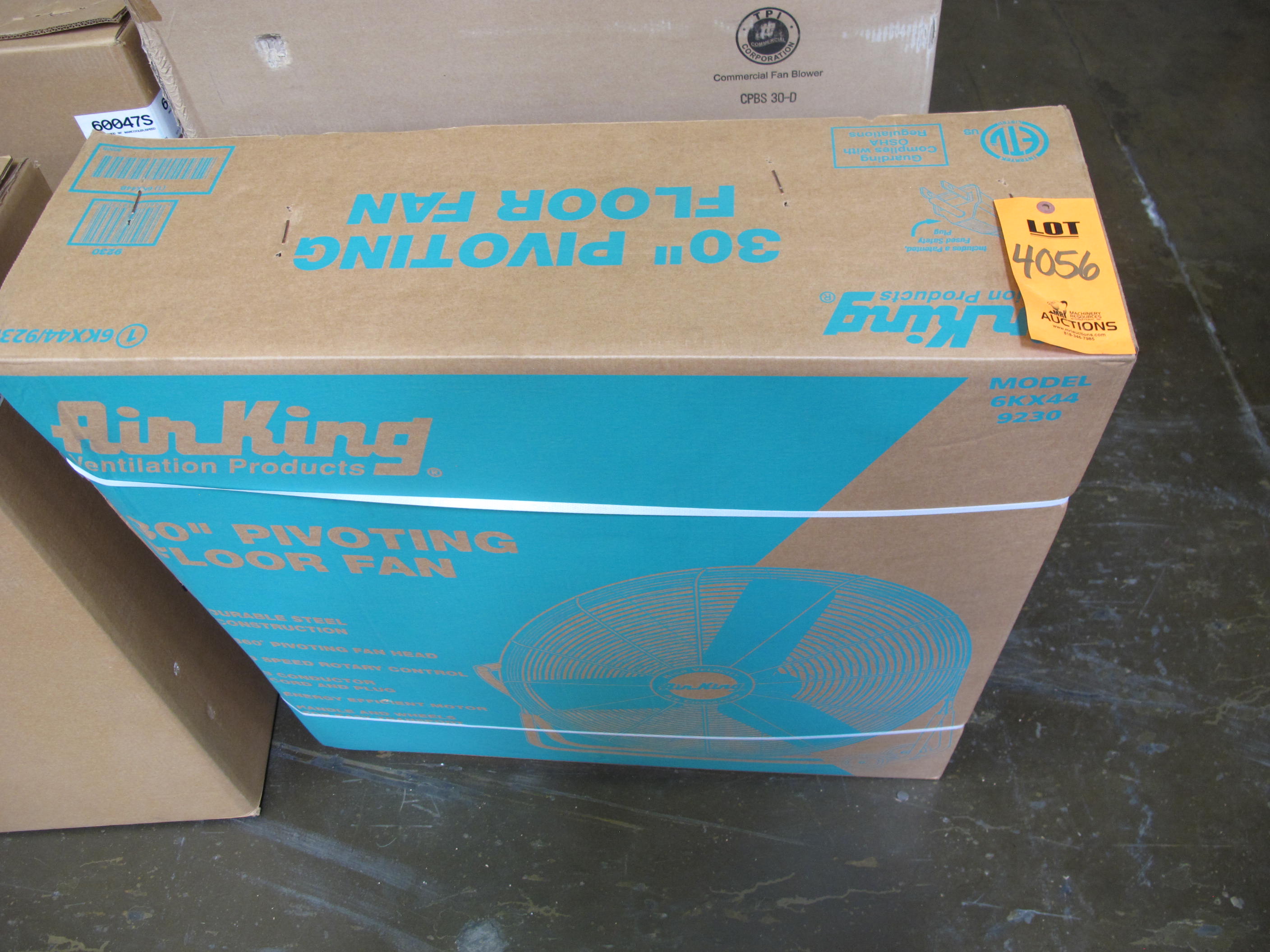 AIR KING VENTILATION, 30" PIVOTING FLOOR FAN. LOADING & HANDLING FEE $15-4056